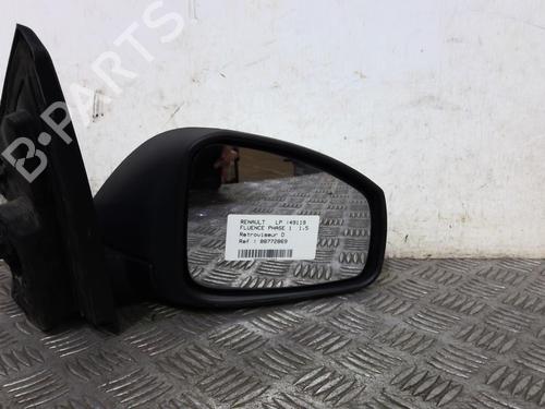 Used Right mirror RENAULT FLUENCE (L3_) 1.5 dCi (L30S) (90 hp) 20354782