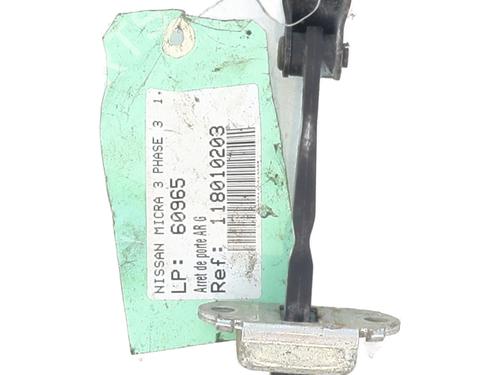 Used Hinge/Door check strap NISSAN MICRA III (K12) 1.5 dCi (86 hp) 31323388