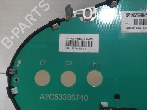 Used Instrument cluster CITROËN C3 II (SC_) 1.4 HDi 70 (SC8HZC, SC8HR0, SC8HP4) (68 hp) 20362174