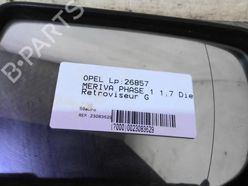 Left mirror OPEL MERIVA A MPV (X03) 1.7 CDTI (E75) | BP21999681C26 