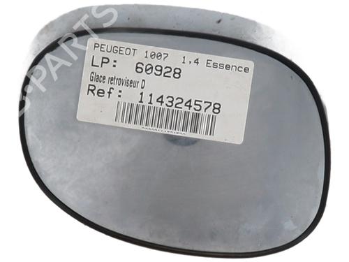 Spejlglas højre PEUGEOT 1007 (KM_) 1.4 (75 hp) 30147667