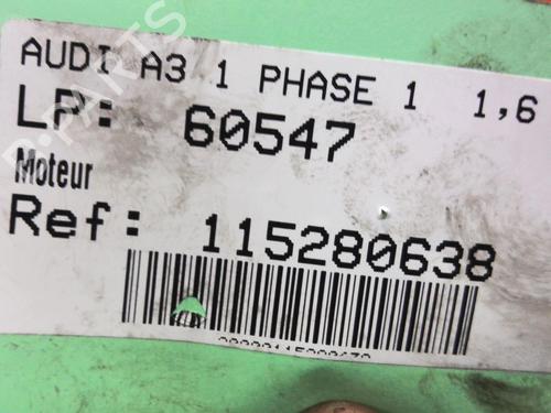 Used Engine AUDI A3 (8L1) 1.6 (101 hp) 30550957