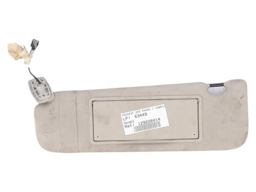 Left sun visor PEUGEOT 207 CC (WD_) 1.6 HDi | BP37246365I1 - Image 2
