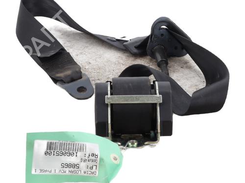 Used Rear left seatbelt Rear left seatbelt DACIA LOGAN MCV (KS_) 1.5 dCi (KS0K) (68 hp) 26004054 26004054