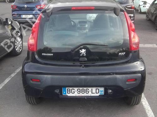 Rear bumper PEUGEOT 107 (PM_, PN_) 1.0 | BP20364005C8 