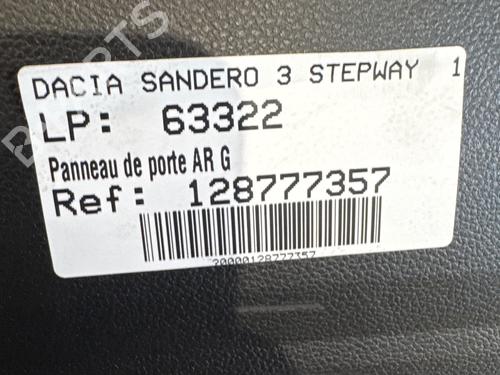 Rear left panel DACIA SANDERO III 1.0 TCe 90 | BP37743273C60 - Image 6