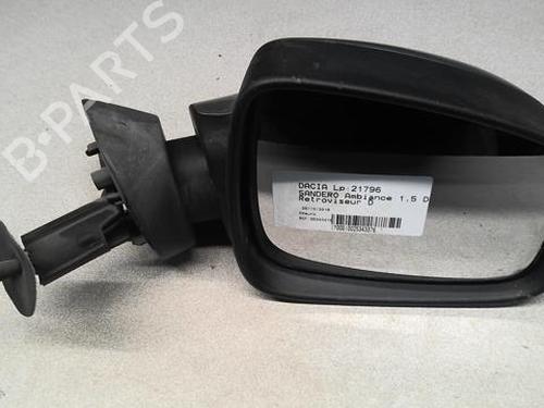 Right mirror DACIA SANDERO 1.5 dCi | BP21592092C27 