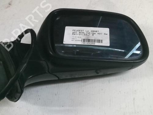 Used Right mirror PEUGEOT 407 (6D_) 2.0 HDi 135 (6DRHRH, 6DRHRE, 6DRHRG, 6DRHRJ) (136 hp) 21592107