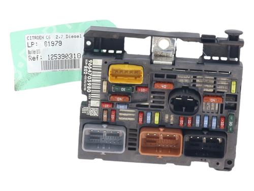 Fuse box CITROËN C6 (TD_) 2.7 HDi | BP35939268E1 - Image 4