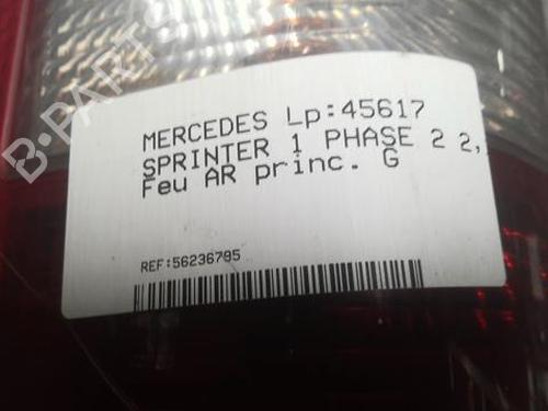 Used Left taillight MERCEDES-BENZ SPRINTER 3-t Van (B903) 308 CDI (903.661, 903.662, 903.663) (82 hp) 20370234
