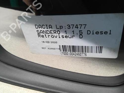 Right mirror DACIA SANDERO 1.5 dCi | BP21592261C27 