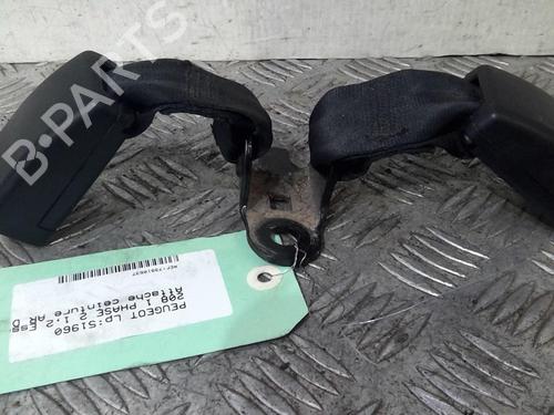 Used Seat buckle Seat buckle PEUGEOT 208 I (CA_, CC_) 1.2 VTI 82 (82 hp) 21059255 21059255