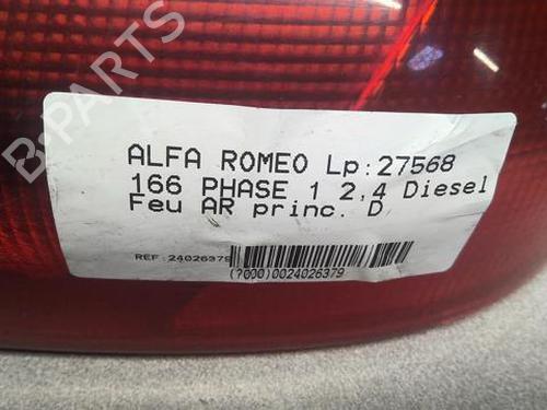 Right taillight ALFA ROMEO 166 (936_) 2.4 JTD (936A2B__) | BP21999876C35 