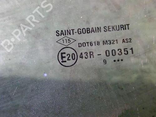 Front left door window DACIA SANDERO 1.6 (BS0D, BS0B, BS0F, BS0H) | BP26688528C18 