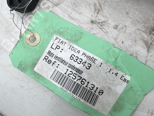 Used Radiator fan Radiator fan FIAT IDEA (350_) 1.4 16V (95 hp) 35939357 35939357