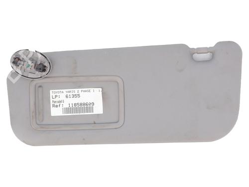 Left sun visor TOYOTA YARIS (_P9_) 1.4 D-4D (NLP90_, NLP90R) | BP31288029I1 - Image 3