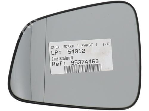 Used Left mirror glass OPEL MOKKA / MOKKA X (J13) [2012-2025]  26448294