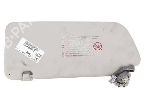 Used Right sun visor PEUGEOT 308 I (4A_, 4C_) 1.6 HDi (92 hp) 27214097