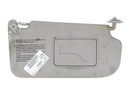 Used Right sun visor HYUNDAI TUCSON (JM) 2.0 CRDi (136 hp) 28683782