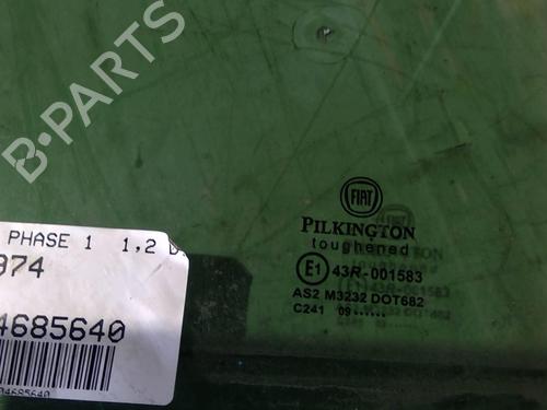 Front left door window FIAT 500 (312_) 1.3 D Multijet (312AXB1A) | BP26183351C18 