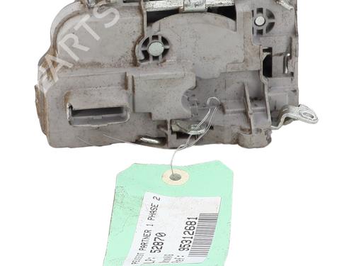 Front left lock PEUGEOT PARTNER Box Body/MPV (5_, G_) 1.6 HDi 75 | BP20976517C98 