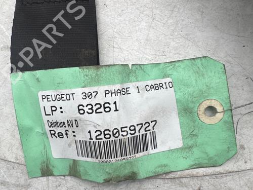 Used Front right seatbelt Front right seatbelt 37245857 37245857
