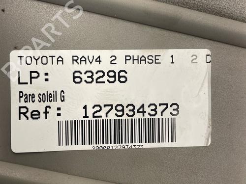 Left sun visor TOYOTA RAV 4 II (_A2_) 2.0 D 4WD (CLA20_, CLA21_, CLA20R, CLA21R) | BP36761272I1 - Image 5