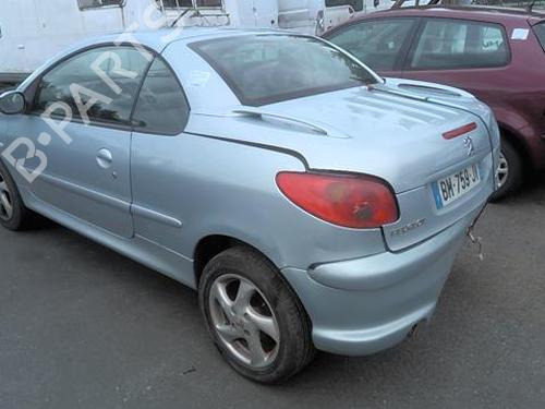 Seat buckle PEUGEOT 206 CC (2D) 1.6 16V (2DNFUF, 2DNFUR) | BP22005319I32 