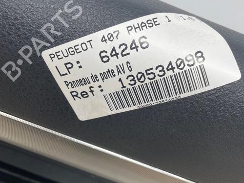 Front left panel PEUGEOT 407 (6D_) 1.6 HDi 110 (6D9HZC, 6D9HYC) | BP38090167C58 - Image 2