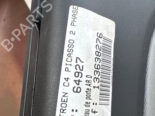 Used Rear right panel Rear right panel CITROËN C4 Picasso II 1.6 HDi / BlueHDi 115 (115 hp) 39699905 39699905