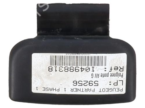 Used Front left exterior door handle PEUGEOT PARTNER Box Body/MPV (5_, G_) 1.9 D (69 hp) 25825202