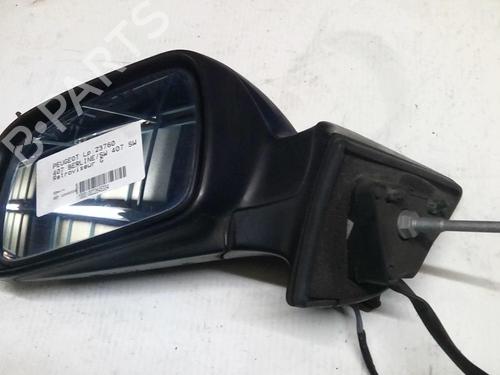 Left mirror PEUGEOT 407 (6D_) 2.0 HDi 135 (6DRHRH, 6DRHRE, 6DRHRG, 6DRHRJ) | BP20364716C26 