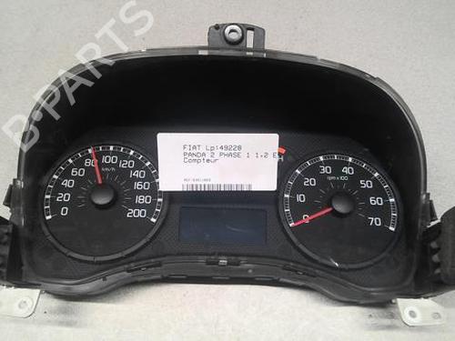 Used Instrument cluster FIAT PANDA (169_) 1.2 (169.AXB11, 169.AXB1A) (60 hp) 20362138