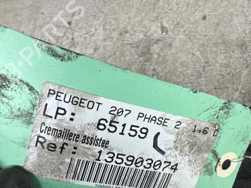 Used Steering rack Steering rack PEUGEOT 207 (WA_, WC_) 1.6 HDi (90 hp) 40614047 40614047