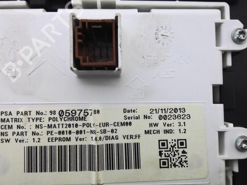 Instrument cluster PEUGEOT 508 SW I (8E_) 1.6 HDi | BP20353282C47 