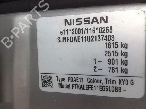 Switch NISSAN NOTE (E11, NE11) 1.5 dCi | BP22003674I30 - Image 8