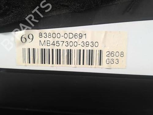 Instrument cluster TOYOTA YARIS (_P9_) 1.4 D-4D (NLP90_, NLP90R) | BP20366551C47 