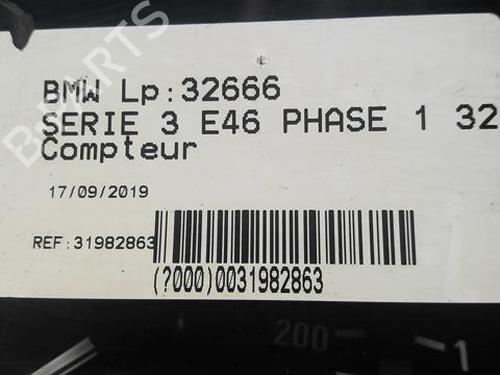 Used Instrument cluster BMW 3 (E46) 320 d (129 hp) 21798275