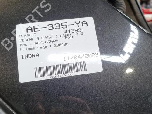 Rear left window mechanism RENAULT MEGANE III Grandtour (KZ0/1) 1.5 dCi (KZ0C, KZ1A) | BP20355628C24 