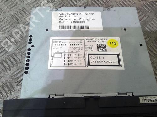 Used Radio VW GOLF VI (5K1) 2.0 TDI (140 hp) 20361024