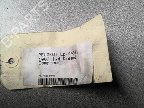 Used Instrument cluster PEUGEOT 1007 (KM_) 1.4 HDi (68 hp) 21684894