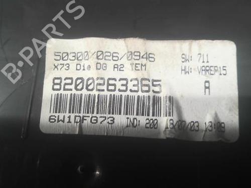 Used Instrument cluster Instrument cluster RENAULT VEL SATIS (BJ0_) 2.2 dCi (BJ0E, BJ0F) (150 hp) 21595160 21595160
