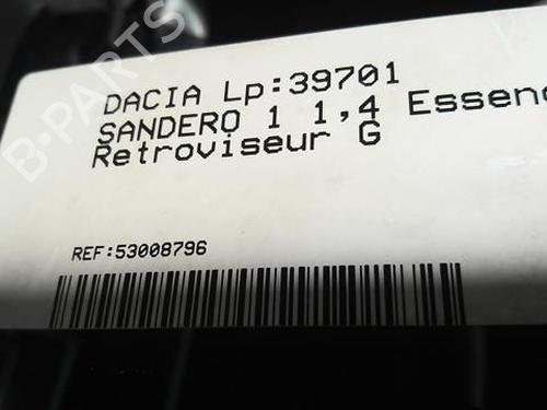 Left mirror DACIA SANDERO 1.4 MPI LPG | BP22003668C26 