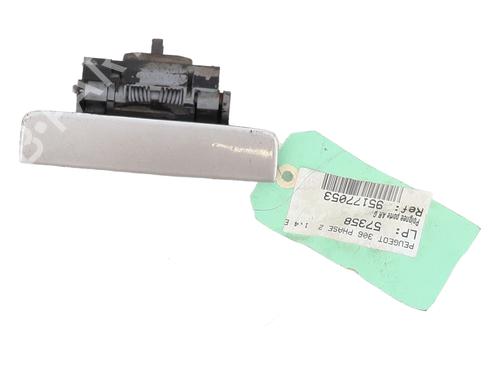 Rear left exterior door handle PEUGEOT 306 Hatchback (7A, 7C, N3, N5) 1.4 | BP21048497C130