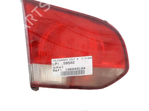 Used Left tailgate light VW GOLF VI (5K1) 2.0 TDI (110 hp) 25924312