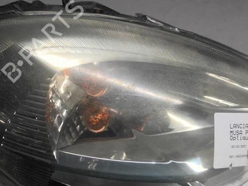 Right headlight LANCIA MUSA (350_) 1.9 D Multijet (350.AXC1A) | BP22002697C29 