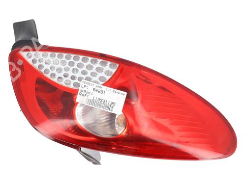 Used Left taillight PEUGEOT 206+ (2L_, 2M_) 1.1 (60 hp) 29704322