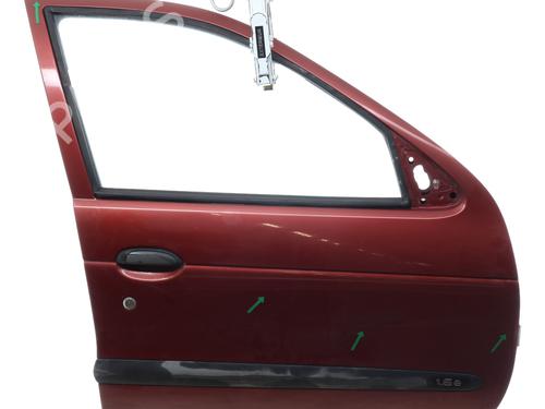 Used Right front door RENAULT MEGANE I (BA0/1_) 1.6 e (BA0F, BA0S) (90 hp) 24648875