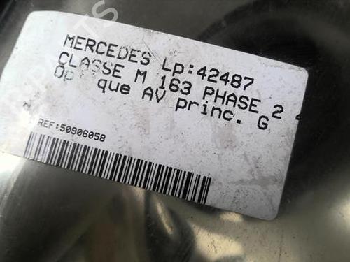 Left headlight MERCEDES-BENZ M-CLASS (W163) ML 400 CDI (163.128) | BP22003301C28 
