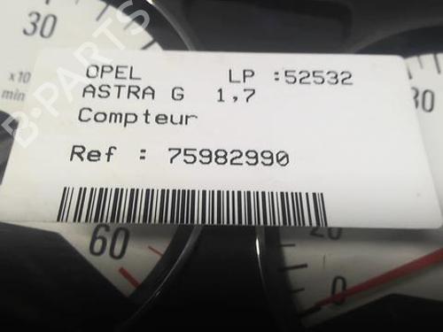 Instrument cluster OPEL ASTRA G Hatchback (T98) 1.7 DTI 16V (F08, F48) | BP21798383C47 